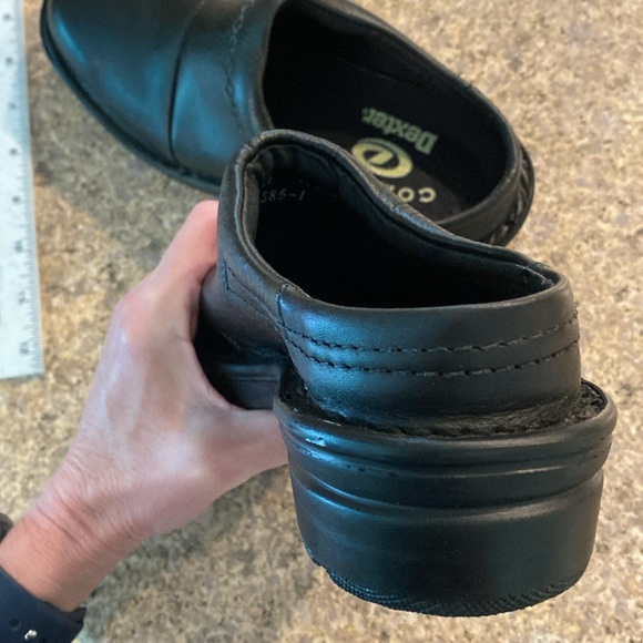 Dexter Comfort Black Slip On Shoes 6M WITH FLAWS - Picture 17 of 17